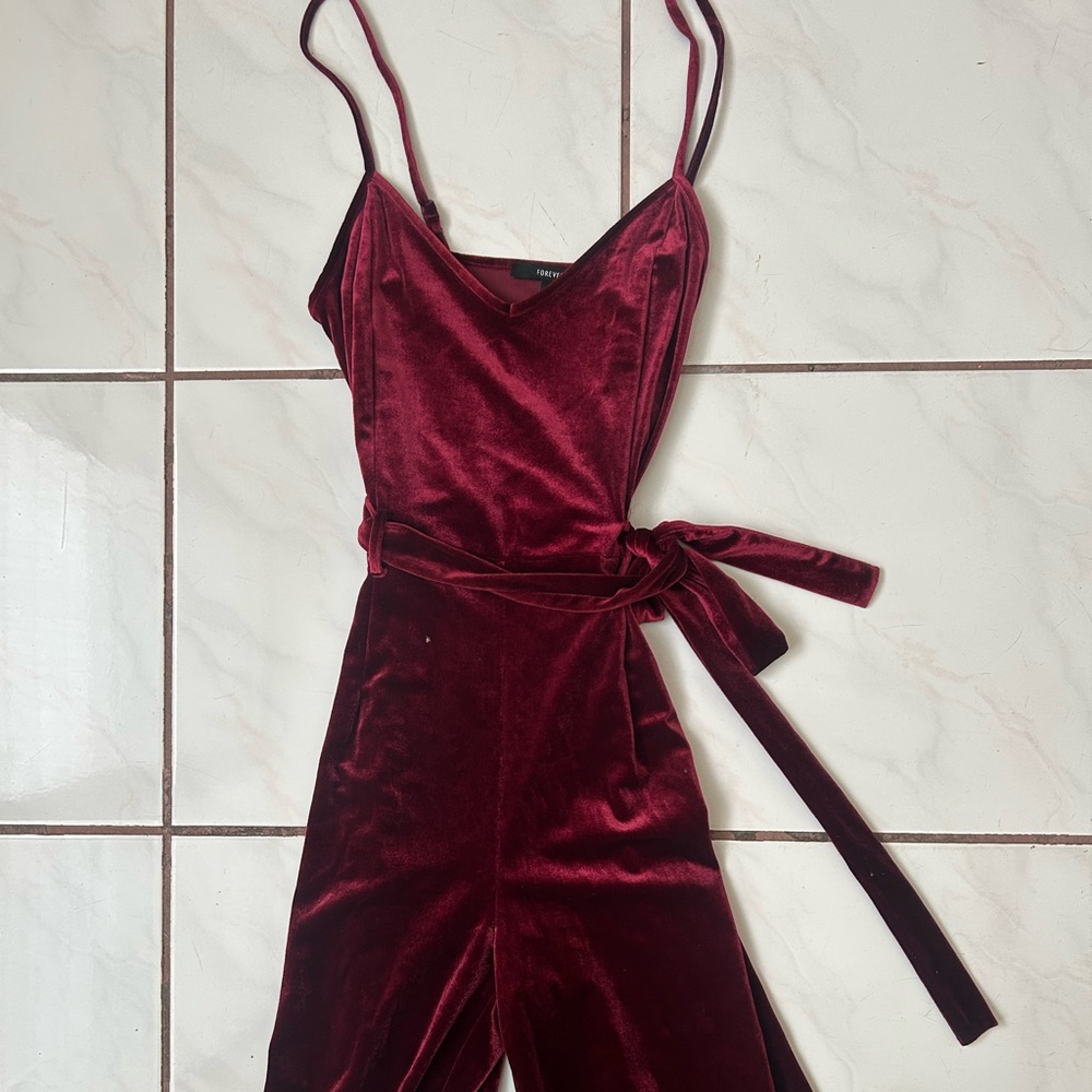 Velvet Jumpsuit